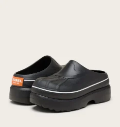 SOREL Caribou™ Clog Women's Shoe Black, Optimized Orange Online