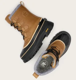 SOREL CARIBOU HORIZON™ GTX Women's Winter Boot Caribou Buff, Black Discount