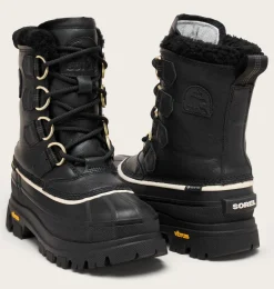 SOREL CARIBOU HORIZON™ GTX Women's Winter Boot Black, Honey White Online
