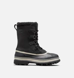 SOREL CARIBOU™ Men's Waterproof Boot Black, Dark Stone Best