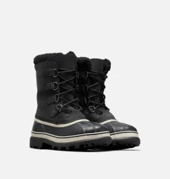 SOREL CARIBOU™ Men's Waterproof Boot Black, Dark Stone Best