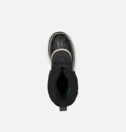 SOREL CARIBOU™ Men's Waterproof Boot Black, Dark Stone Best