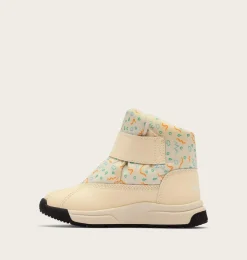 SOREL CHILDREN'S WHITNEY™ III STRAP MID Waterproof Boot Snow, Honey White Online