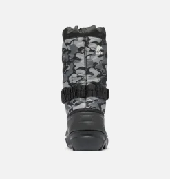 SOREL FLURRY™ Print Children's Boot Black, Quarry Best
