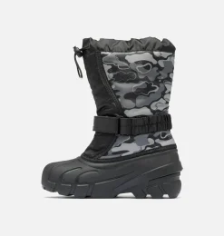 SOREL FLURRY™ Print Children's Boot Black, Quarry Best