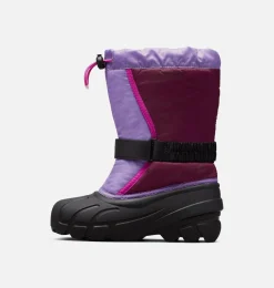 SOREL FLURRY™ Youth Boot Purple Dahlia, Paisley Purple Clearance