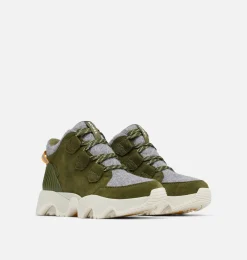 SOREL KINETIC™ Impact Caribou Plus Women's Waterproof Boot Utility Green, Light Aloe