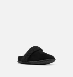 SOREL NAKISKA™ Slide II Youth Slipper Black, Sea Salt Sale