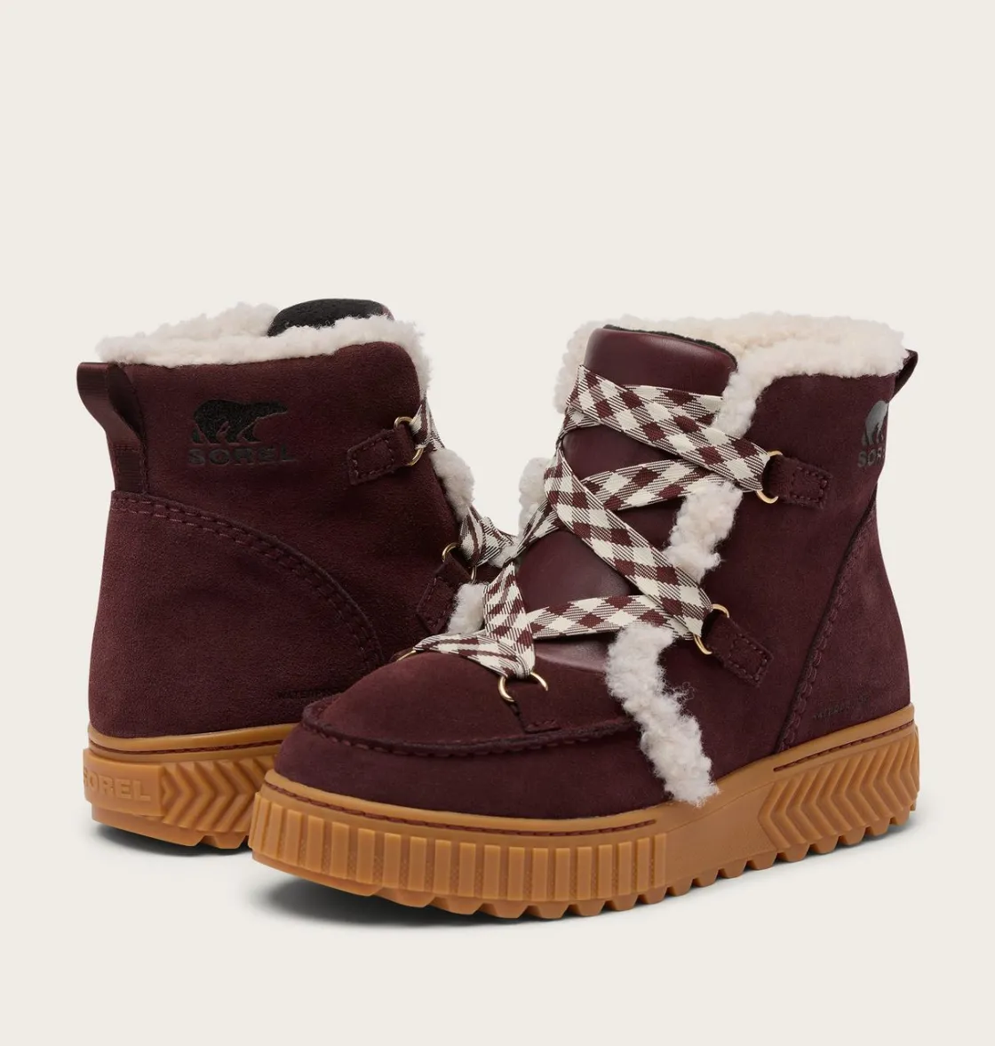 SOREL ONA AVE™ Alpine Women's Waterproof Boot Redwood, Gum 2 Best