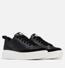 SOREL Ona Ave™ Low Waterproof Women's Sneaker Black, Sea Salt Hot