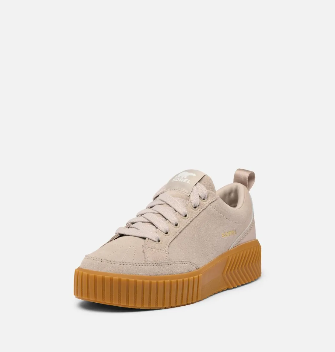 SOREL Ona Ave™ Low Waterproof Women's Sneaker Crushed Clay, Gum 2 Sale