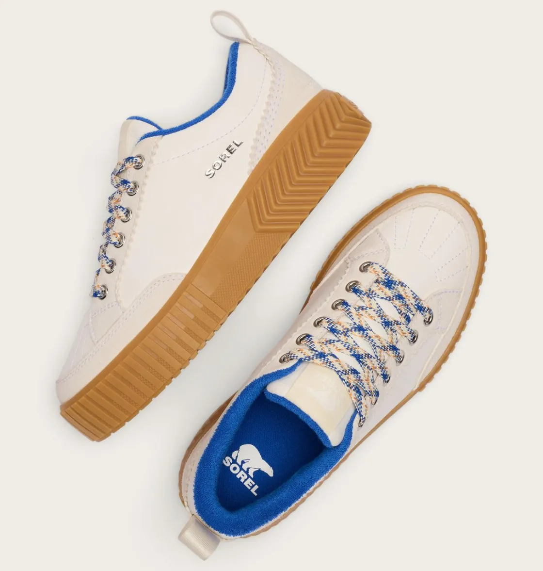 SOREL Ona Ave™ Low Waterproof Women's Sneaker Sea Salt, Gum 16 Outlet
