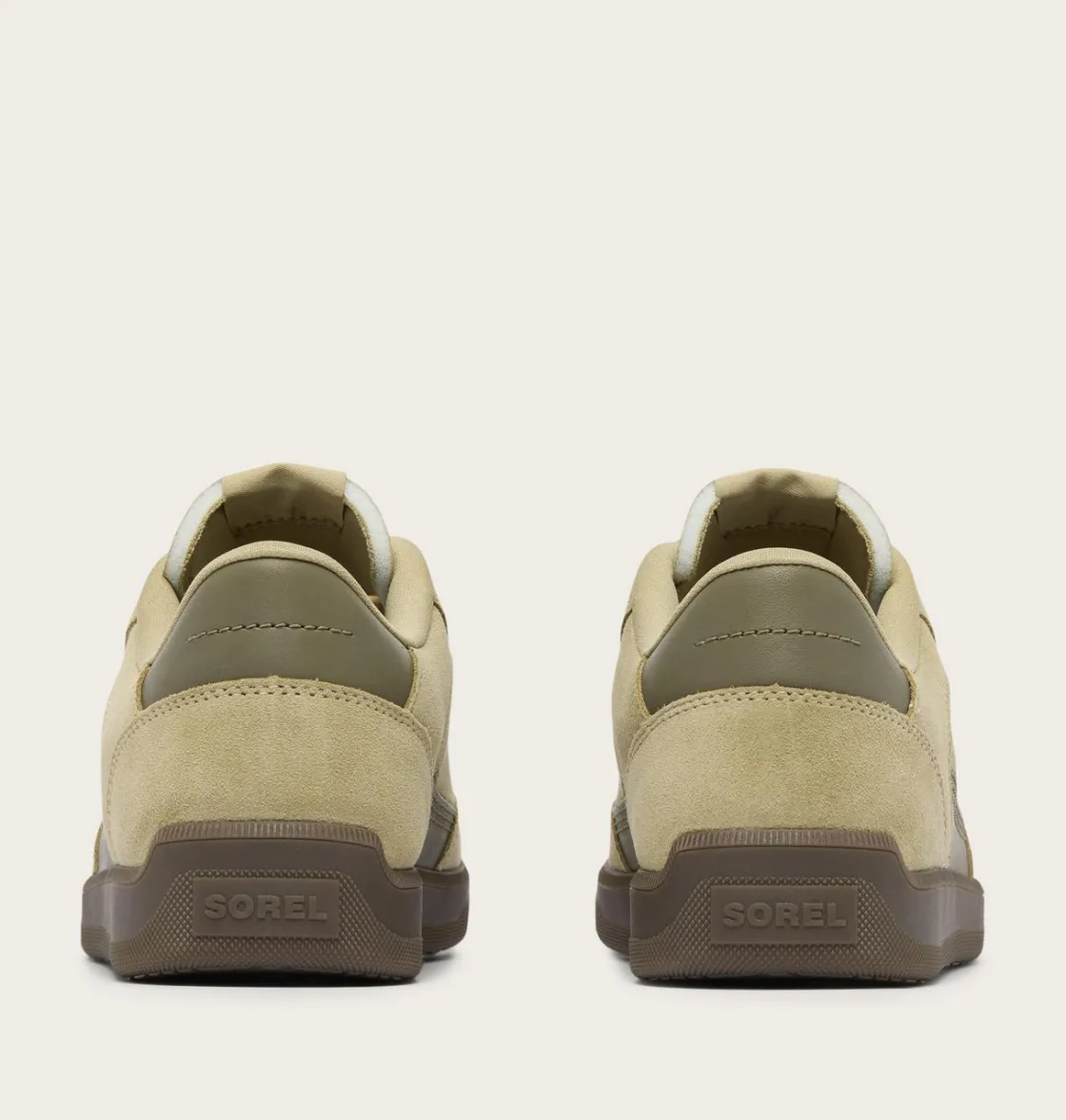 SOREL Ona™ Drift Men's Sneaker Dusty Twill, Gum 15 Outlet