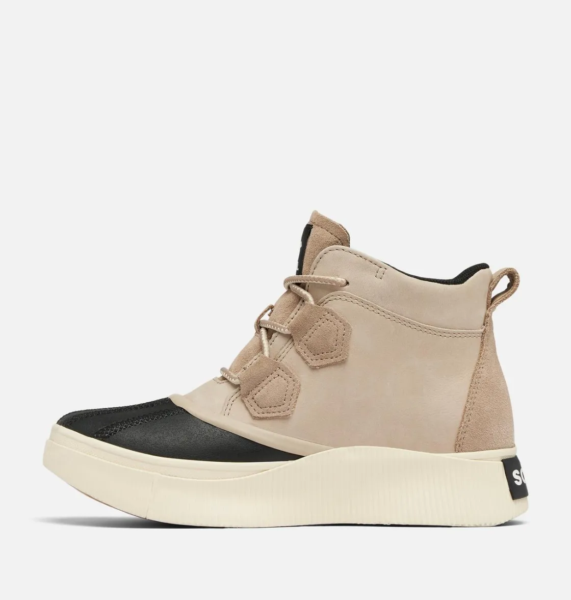 SOREL OUT N ABOUT™ IV Classic Women's Waterproof Boot Omega Taupe, Black Clearance