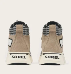 SOREL OUT N ABOUT™ IV Classic Youth Waterproof Boot Omega Taupe, Black Clearance