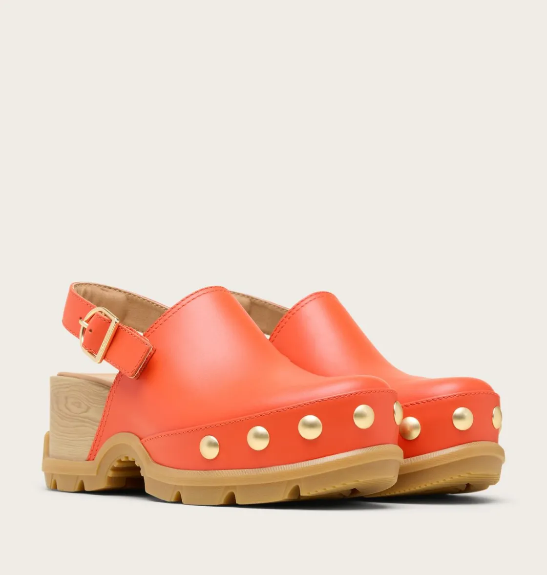 SOREL Roam’n Clog™ RVT Women's Shoe Crimson Fire, Gum 16 Clearance