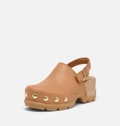 SOREL Roam’n Clog™ RVT Women's Shoe Tawny Buff, Gum 17 New