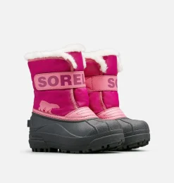 SOREL SNOW COMMANDER™ Children's Boot Tropic Pink, Deep Blush New