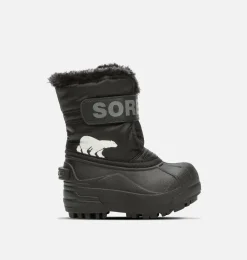SOREL SNOW COMMANDER™ Toddler Boot Black, Charcoal New
