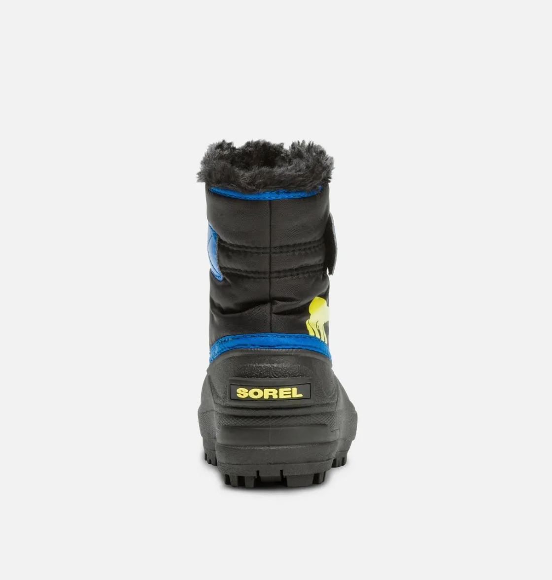 SOREL SNOW COMMANDER™ Toddler Boot Black, Super Blue Outlet