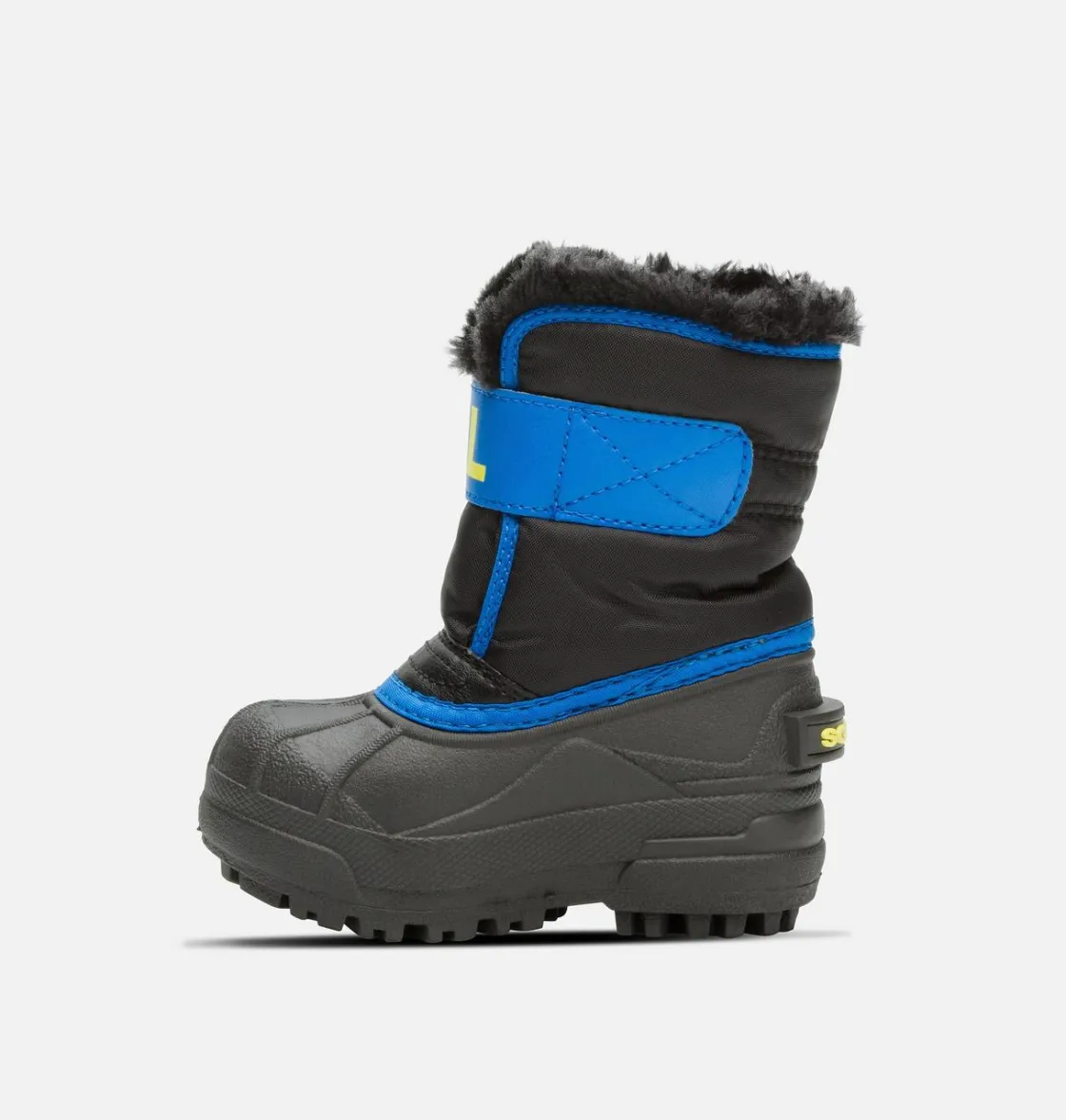 SOREL SNOW COMMANDER™ Toddler Boot Black, Super Blue Outlet