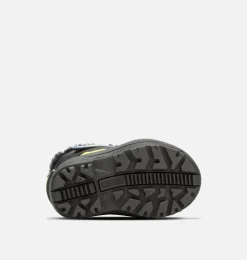 SOREL SNOW COMMANDER™ Toddler Boot Black, Super Blue Outlet