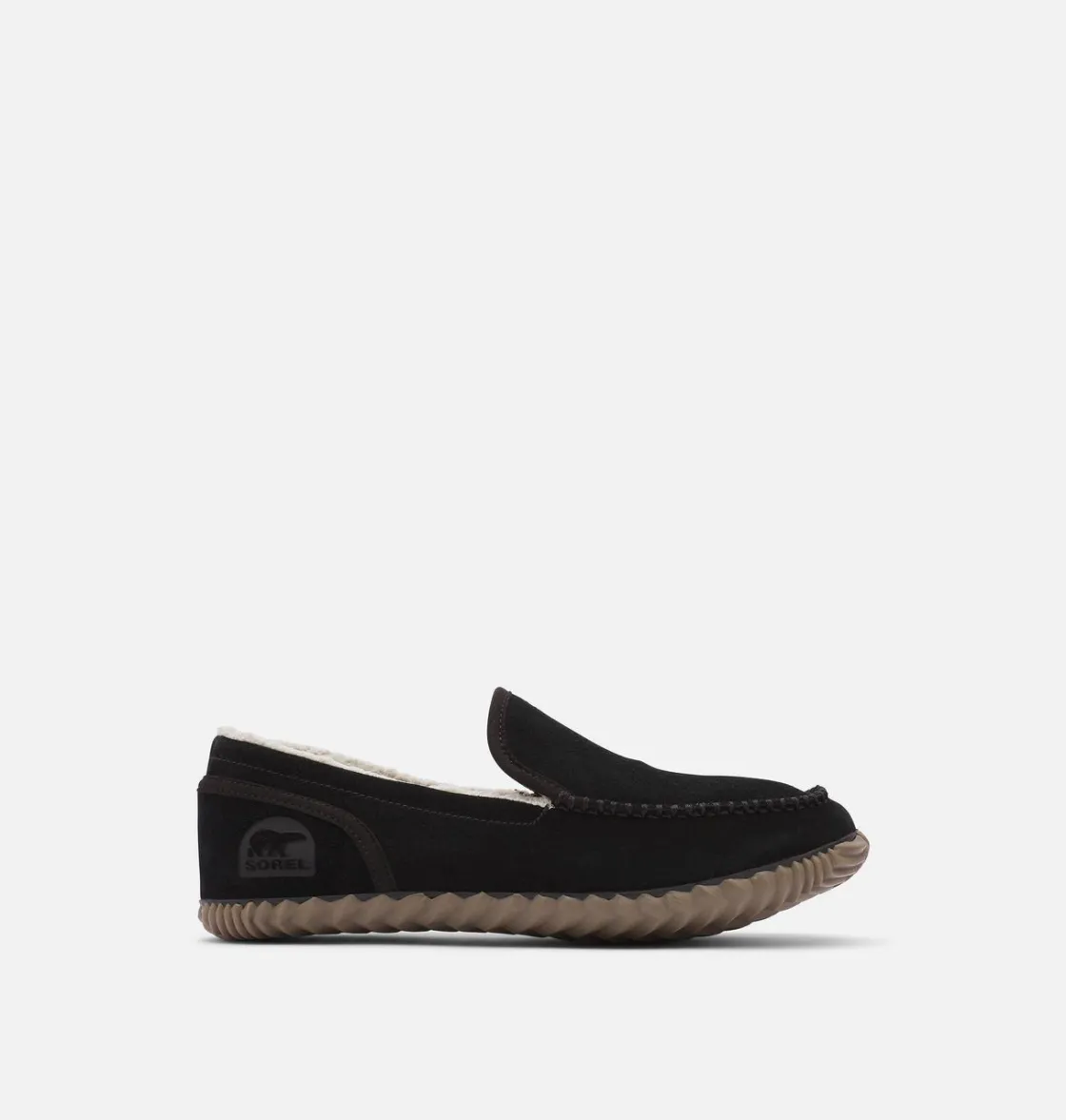 SOREL DUDE MOC™ Men's Slipper Black, Black Clearance
