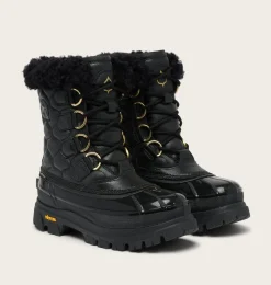 SOREL X Aspen Collection Caribou Horizon™ Lux GTX Black, True Gold Clearance