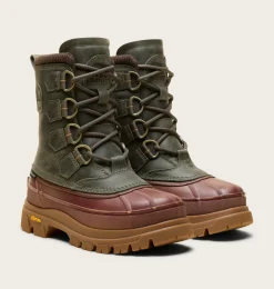 SOREL X Barbour Caribou Horizon™ GTX Alpine Tundra, Gum 10 Clearance