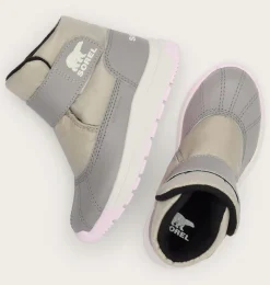 SOREL TODDLER WHITNEY™ III STRAP MID Winter Boot Dove, Pink Dawn Hot