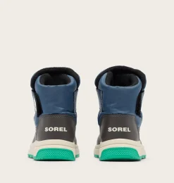 SOREL TODDLER WHITNEY™ III STRAP MID Winter Boot Uniform Blue, Jet Discount