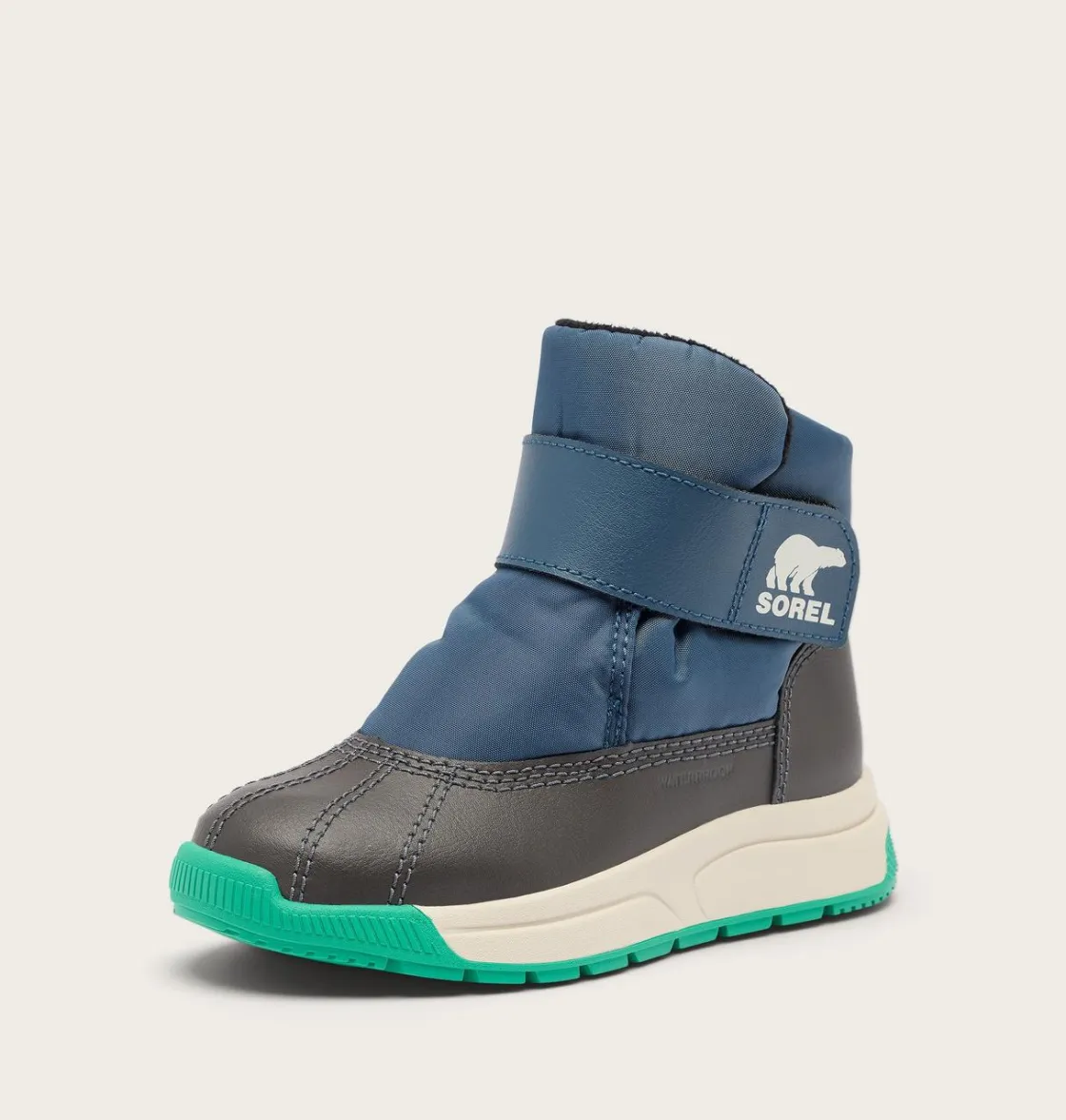 SOREL TODDLER WHITNEY™ III STRAP MID Winter Boot Uniform Blue, Jet Discount