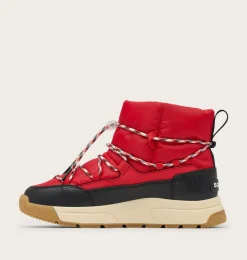 SOREL WHITNEY™ III Women's Waterproof Slip-On Boot Bright Red, Black Discount