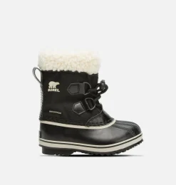 SOREL YOOT PAC™ Nylon Children's Waterproof Boot Black Hot