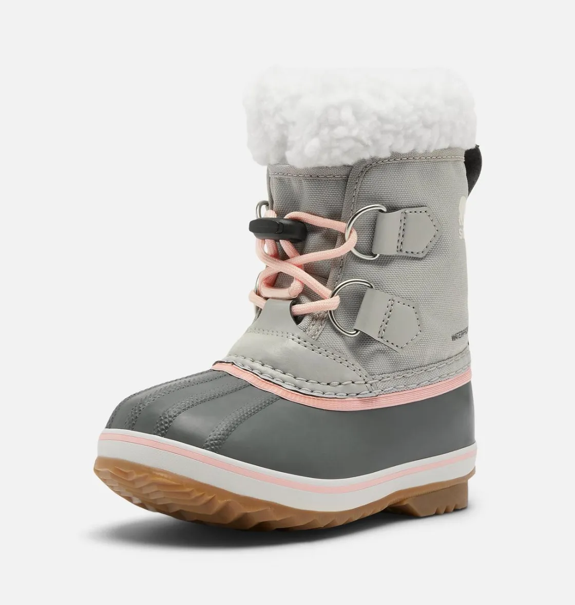 SOREL YOOT PAC™ Nylon Children's Waterproof Boot Dove, Gum 2 Online