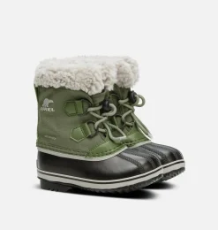 SOREL YOOT PAC™ Nylon Children's Waterproof Boot Hiker Green Sale