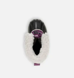 SOREL YOOT PAC™ Nylon Children's Waterproof Boot Wild Iris, Dark Plum New