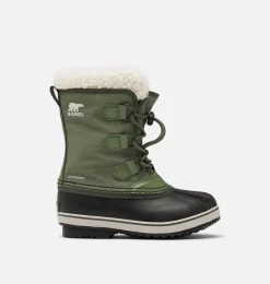 SOREL YOOT PAC™ Nylon Youth Waterproof Boot Hiker Green Discount
