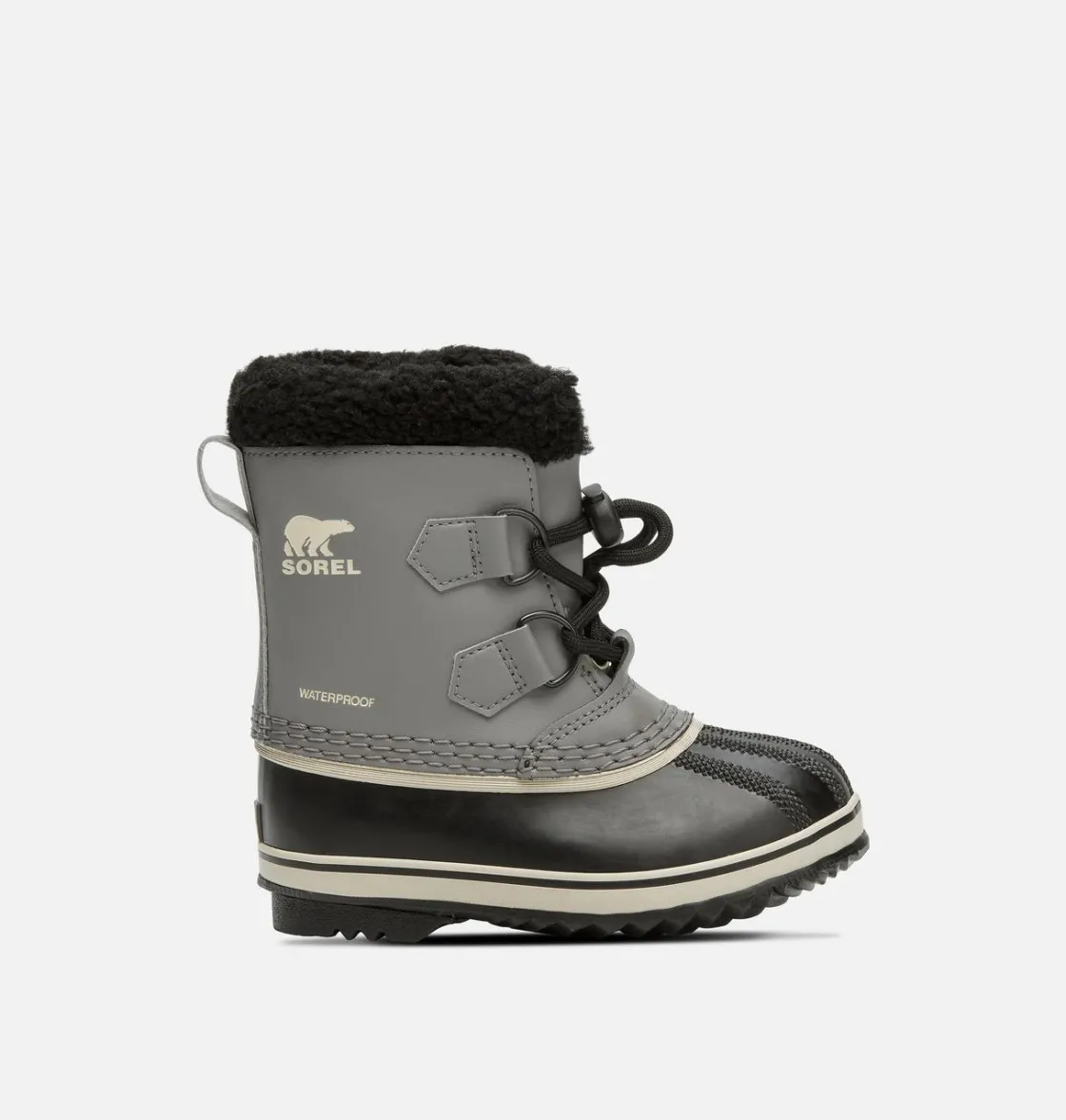 SOREL YOOT PAC™ TP Children's Waterproof Boot Quarry, Black Sale
