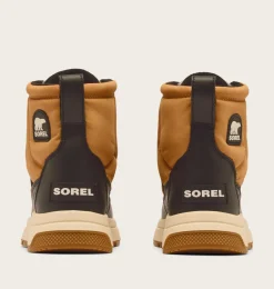 SOREL YOUTH WHITNEY™ III MID WP Tawny Buff, Black Clearance