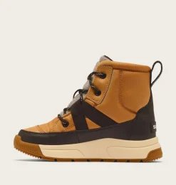 SOREL YOUTH WHITNEY™ III MID WP Tawny Buff, Black Clearance